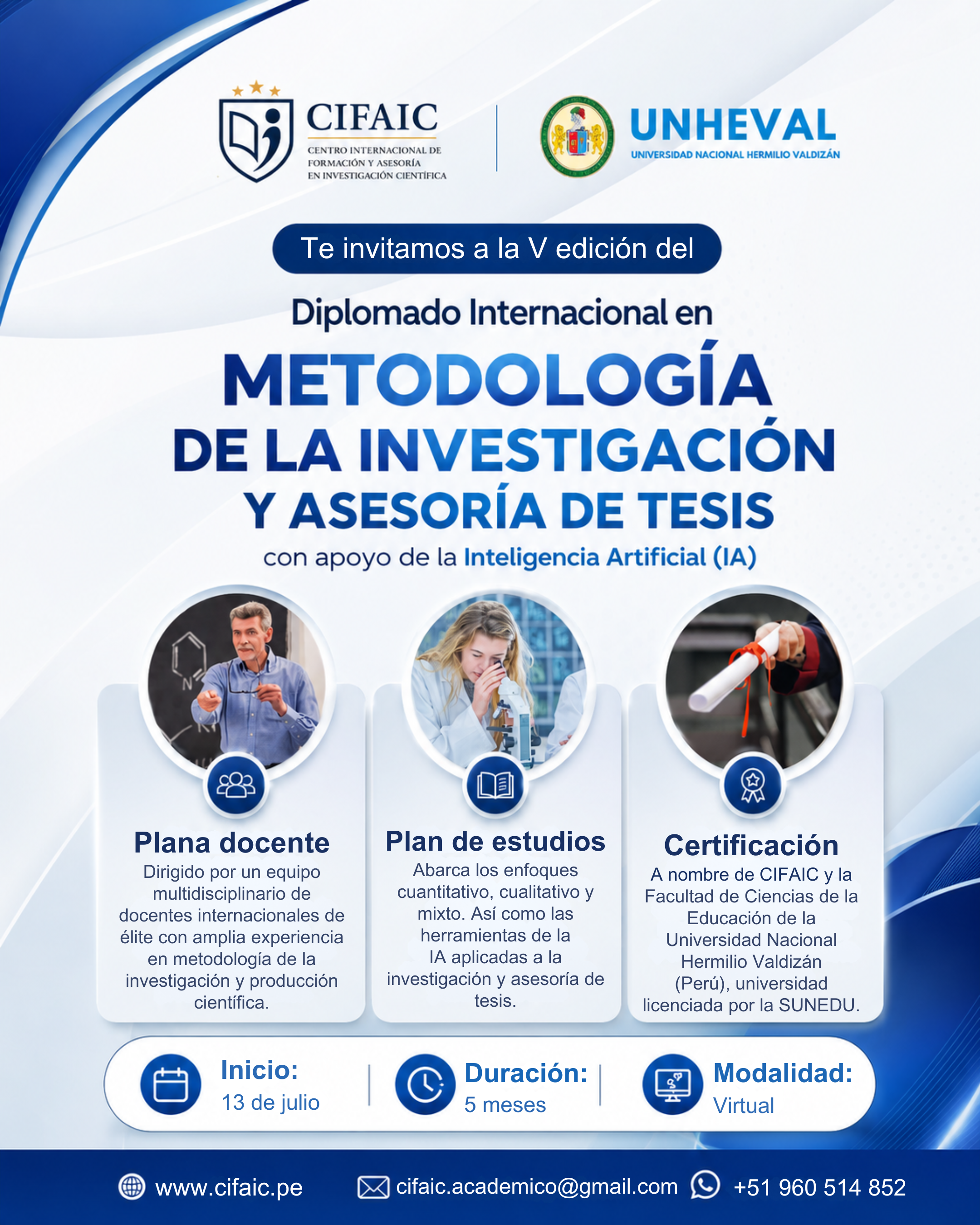 Bienvenida CIFAIC